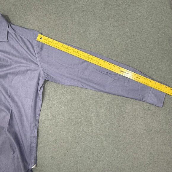 Alex Ingh Shirt Men Sz 16 Blue - Picture 6 of 9